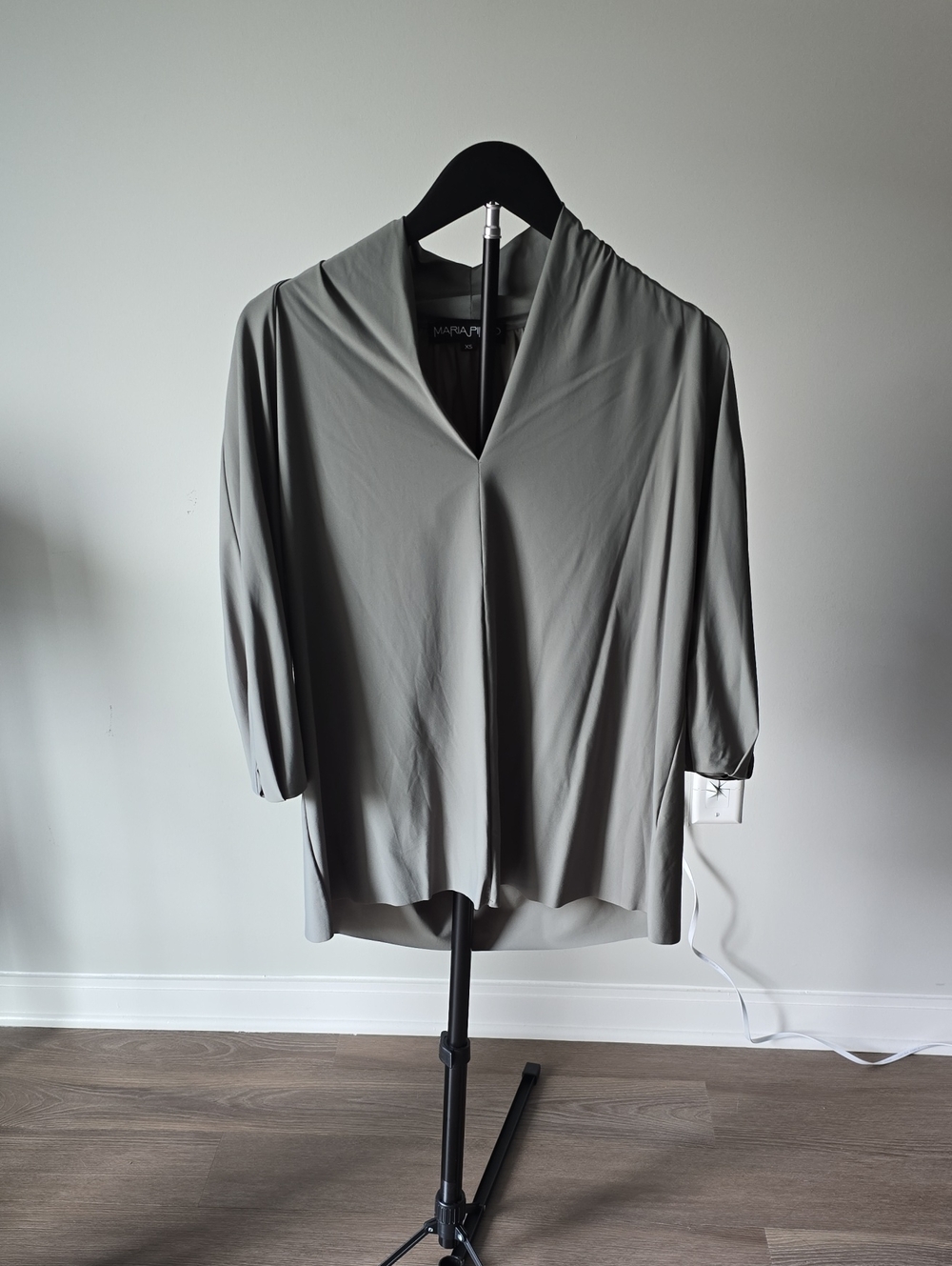 Maria Pinto Gish Olive Green Blouse XS